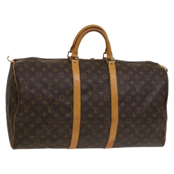LOUIS VUITTON Monogram Keepall 55 Boston Bag - Picture 1 of 15